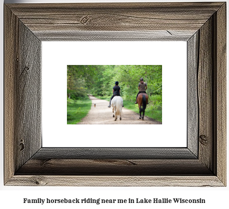 family horseback riding near me in Lake Hallie, Wisconsin